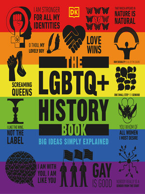 cover image of The LGBTQ + History Book